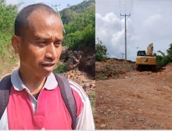 Viral, Babinsa di Labuan Bajo Hadirkan Excavator,Gusur Jalan Menuju Kampung Lambur