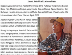 Merasa Terintimidasi Soal Sengketa Tanah, Alo Oba Kirim Surat Terbuka ke Pimpinan Tertinggi Gereja Katolik