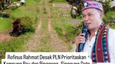 Rofinus Rahmat Desak PLN Prioritaskan Kampung Pau Dan Pinggong, Singgung Data Listrik Mabar Hingga Ke Kementerian ESDM