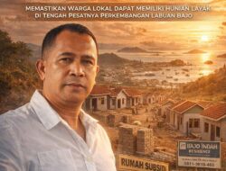 Mengenal Albertus Elson, Sosok di Balik Masifnya Rumah Subsidi di Labuan Bajo👇👇👇
