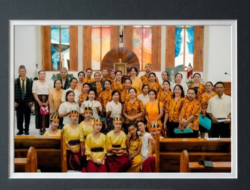 Gema Paskah 2026 di Paroki St. Klaus Werang: Harmoni Suara Emas KB Genggo 8 & 9 Membawa Suasana Sakral