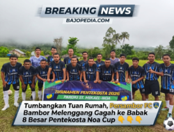 Tumbangkan Tuan Rumah, Persambor FC Melenggang Gagah ke Babak 8 Besar Pentekosta Noa Cup